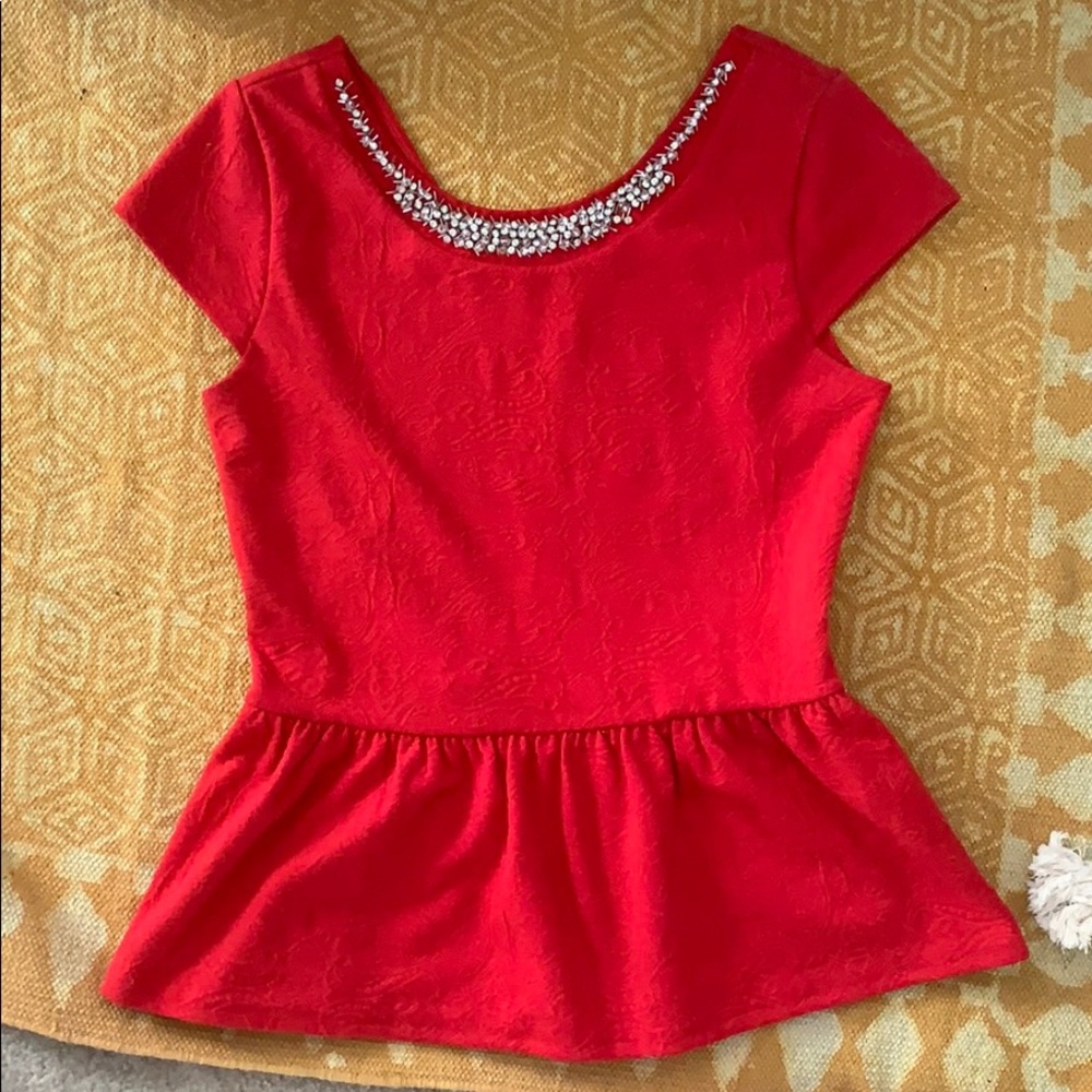 Peplum Blouse